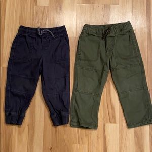 2t Pants: Faded Jogger and Cargo Pants